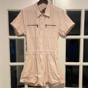 Blank NYC Light Pink Utility Romper